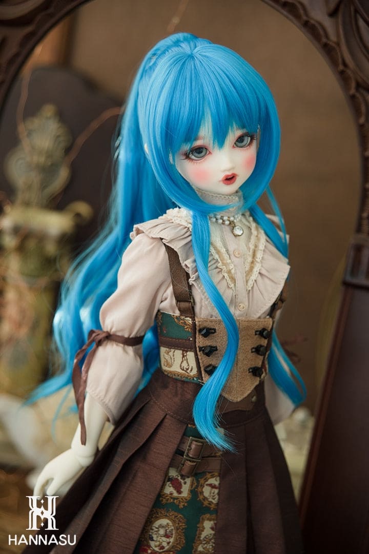 【HANNASU】HW-1121 娃用假髮 多色 / 9~10吋 BJD DD 3分 MDD