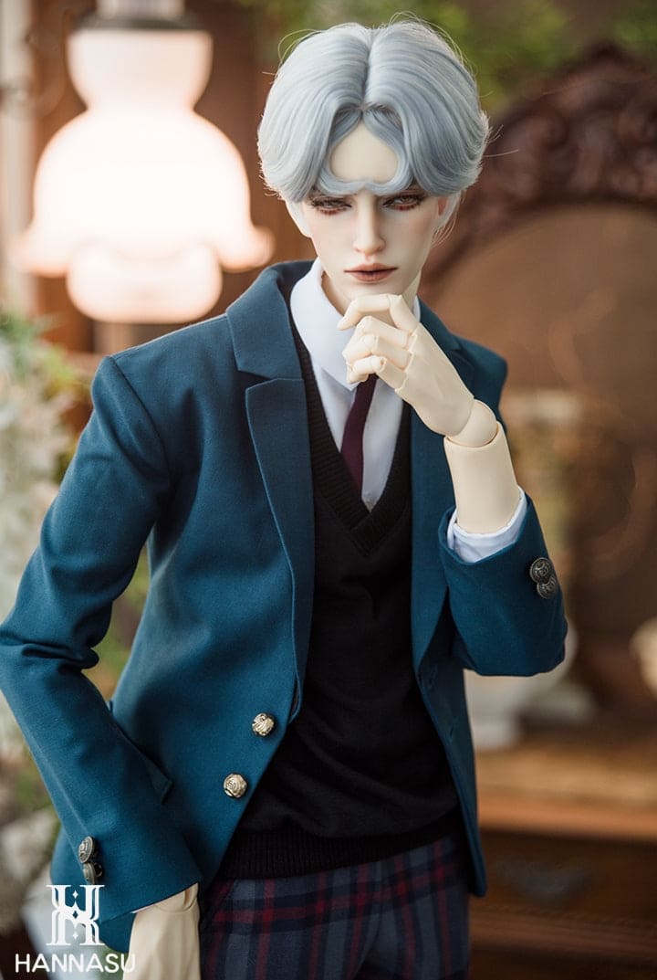 【HANNASU】HW-1124 娃用假髮 多色 / 8~9吋 BJD DD 3分 MDD