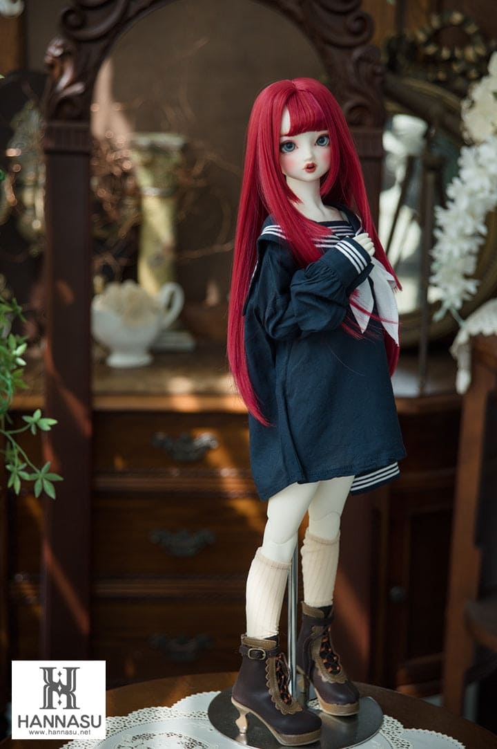 【HANNASU】HW-1125 娃用假髮 多色 / 7~8吋 BJD 4分 MSD iMda3.0