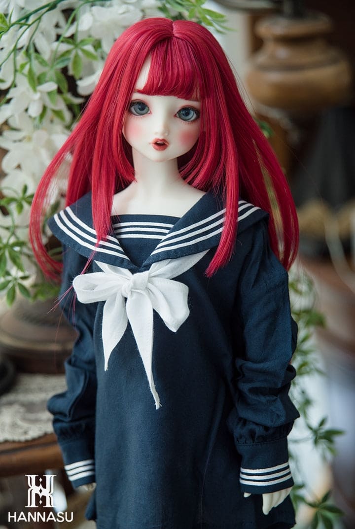 【HANNASU】HW-1125 娃用假髮 多色 / 7~8吋 BJD 4分 MSD iMda3.0