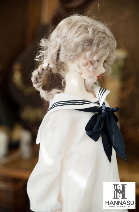 【HANNASU】HW-1126 娃用假髮 多色 / 7~8吋 BJD AZO2 iMda3.0 1/4 - 紀物書館+JiWu Bookstore