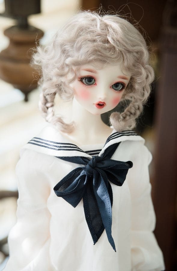 【HANNASU】HW-1126 娃用假髮 多色 / 7~8吋 BJD AZO2 iMda3.0 1/4 - 紀物書館+JiWu Bookstore