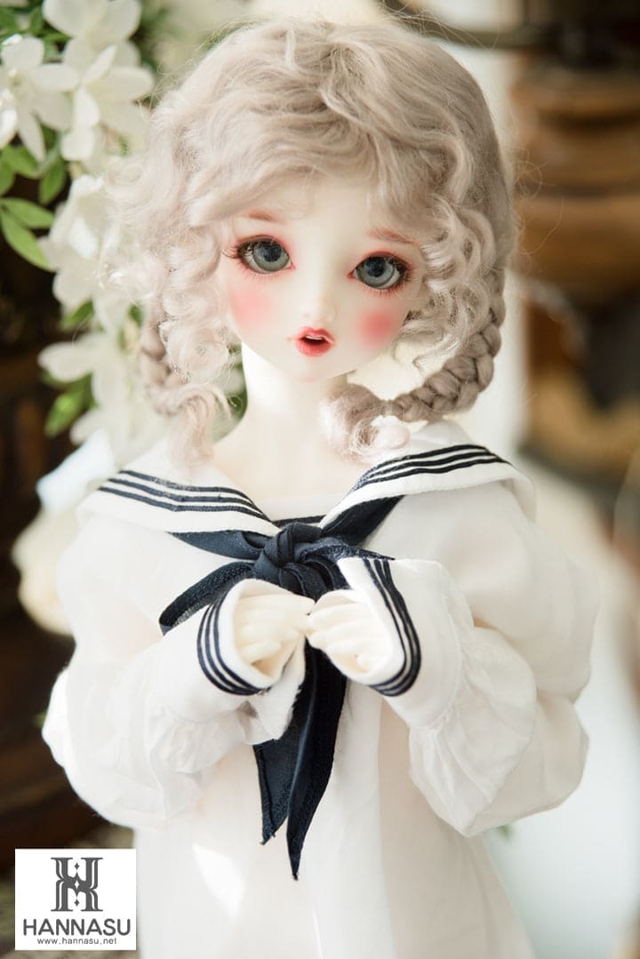 【HANNASU】HW-1126 娃用假髮 多色 / 7~8吋 BJD AZO2 iMda3.0 1/4 - 紀物書館+JiWu Bookstore