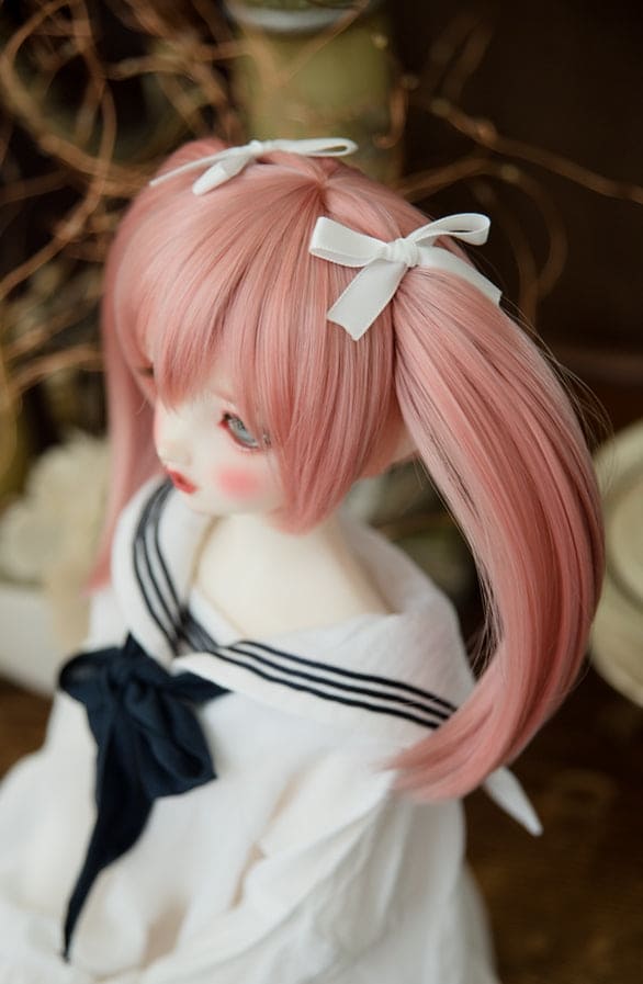 【HANNASU】HW-1128 娃用假髮 多色 / 8~9吋 BJD DD 1/3 MDD - 紀物書館+JiWu Bookstore