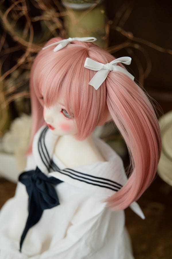 【HANNASU】HW-1128 娃用假髮 多色 多尺寸 預購 / BJD 6分 4分 3分 DD MDD AngelPhilia AZONE