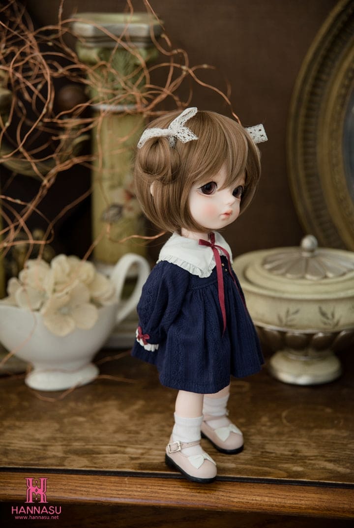 【HANNASU】HW-1129 娃用假髮 多色 多尺寸 預購 / BJD 6分 4分 3分 DD MDD AngelPhilia AZONE