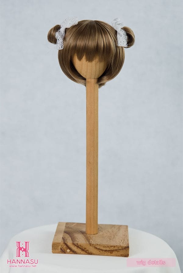 【HANNASU】 HW-1129 娃用假髮 多色 / 8~9吋 BJD DD 1/3 MDD - 紀物書館+JiWu Bookstore