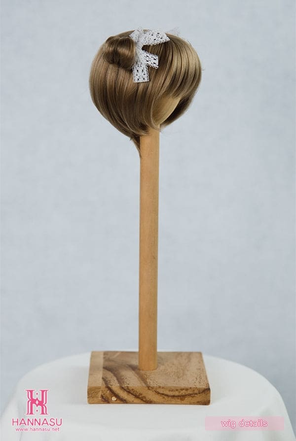 【HANNASU】 HW-1129 娃用假髮 多色 / 8~9吋 BJD DD 1/3 MDD - 紀物書館+JiWu Bookstore