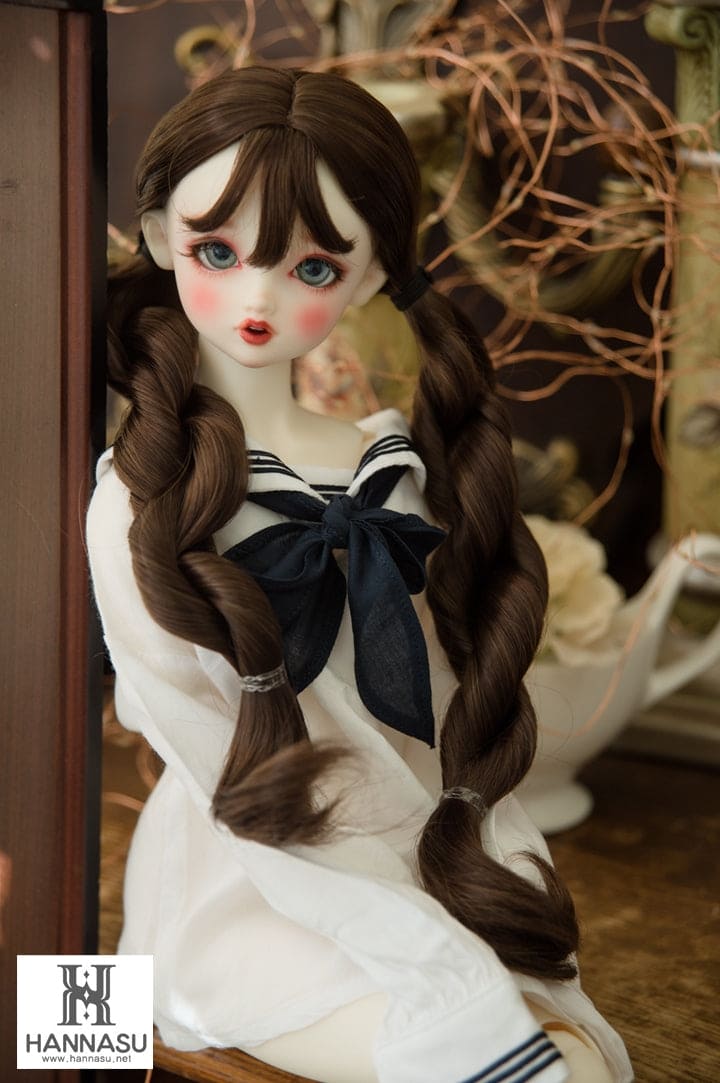 【HANNASU】HW-1130 娃用假髮 多尺寸 預購 / BJD 6分 4分 3分 DD MDD AngelPhilia AZONE