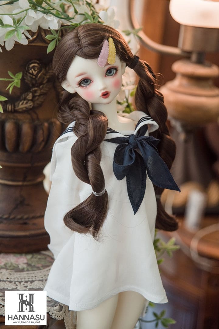 【HANNASU】HW-1130 娃用假髮 多尺寸 預購 / BJD 6分 4分 3分 DD MDD AngelPhilia AZONE