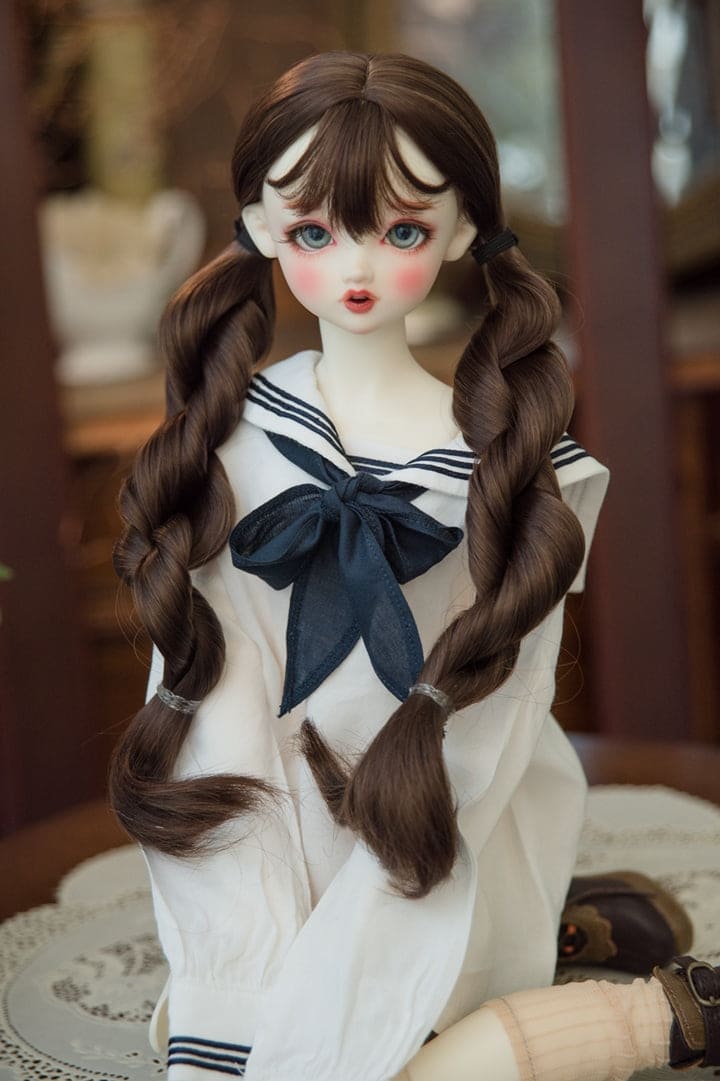 【HANNASU】HW-1130 娃用假髮 多尺寸 預購 / BJD 6分 4分 3分 DD MDD AngelPhilia AZONE