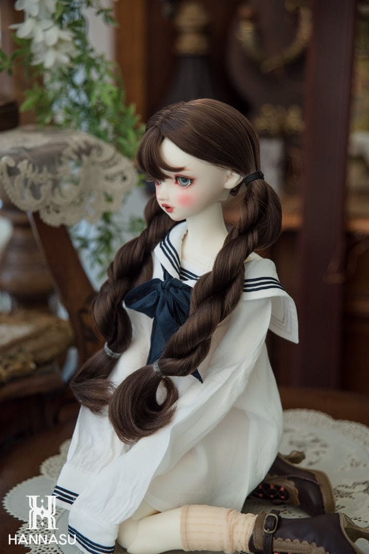 【HANNASU】HW-1130 娃用假髮 多尺寸 預購 / BJD 6分 4分 3分 DD MDD AngelPhilia AZONE