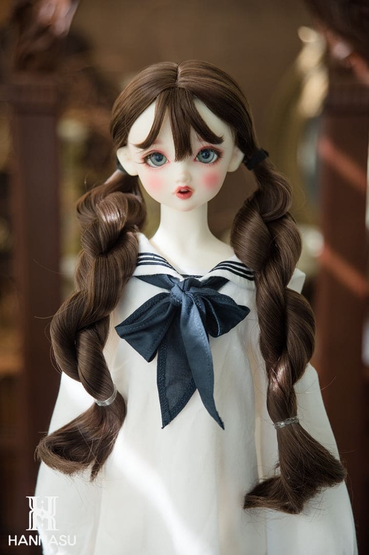 【HANNASU】HW-1130 娃用假髮 多尺寸 預購 / BJD 6分 4分 3分 DD MDD AngelPhilia AZONE