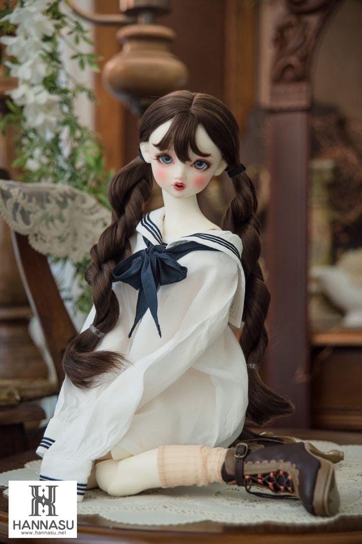 【HANNASU】HW-1130 娃用假髮 多尺寸 預購 / BJD 6分 4分 3分 DD MDD AngelPhilia AZONE