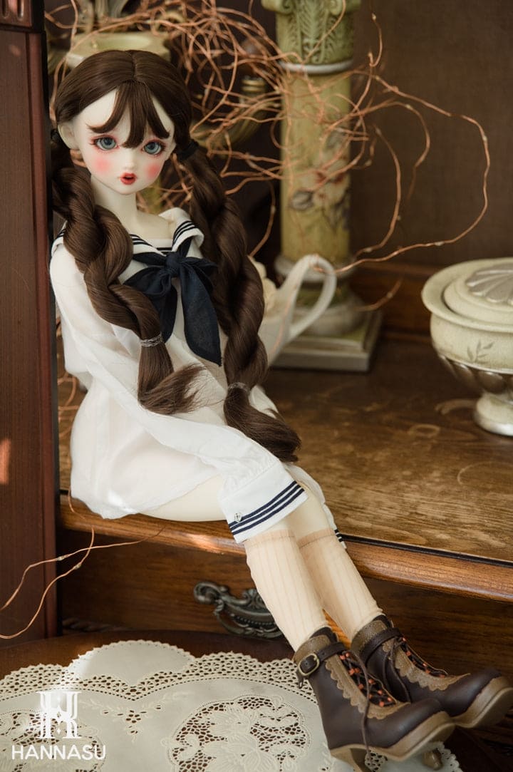 【HANNASU】HW-1130 娃用假髮 多尺寸 預購 / BJD 6分 4分 3分 DD MDD AngelPhilia AZONE