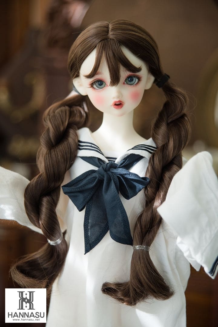 【HANNASU】HW-1130 娃用假髮 多尺寸 預購 / BJD 6分 4分 3分 DD MDD AngelPhilia AZONE