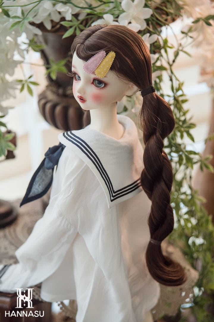 【HANNASU】HW-1130 娃用假髮 多尺寸 預購 / BJD 6分 4分 3分 DD MDD AngelPhilia AZONE