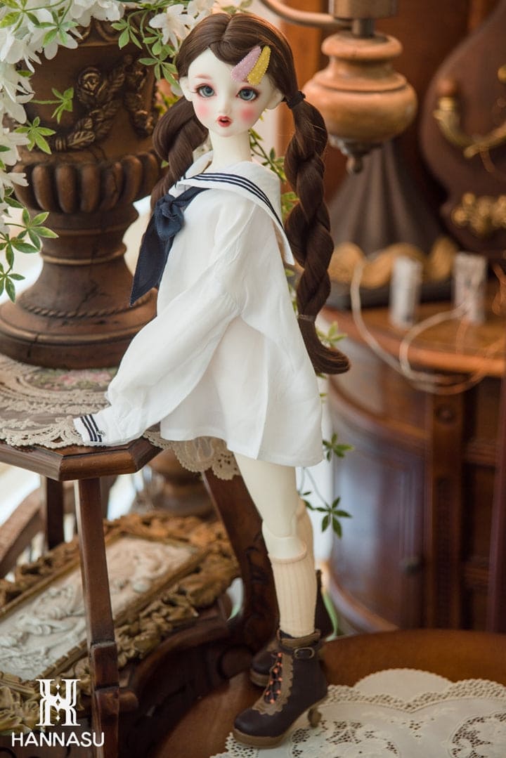 【HANNASU】HW-1130 娃用假髮 多尺寸 預購 / BJD 6分 4分 3分 DD MDD AngelPhilia AZONE