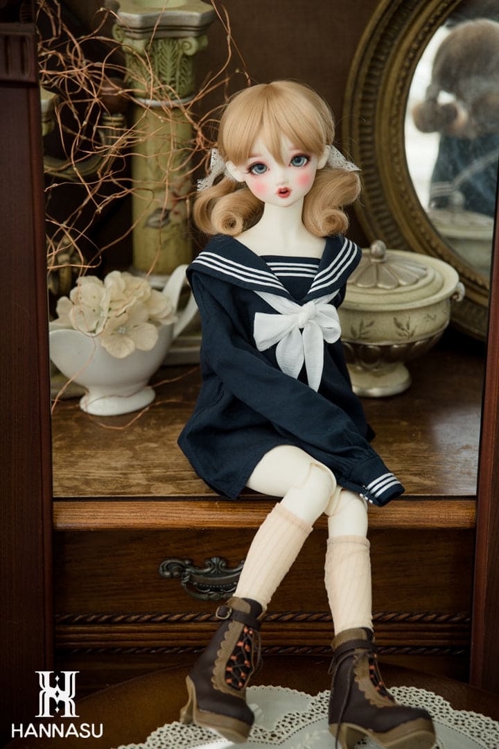 【HANNASU】HW-1131 娃用假髮 多尺寸 預購 / BJD 6分 4分 3分 DD MDD AngelPhilia AZONE