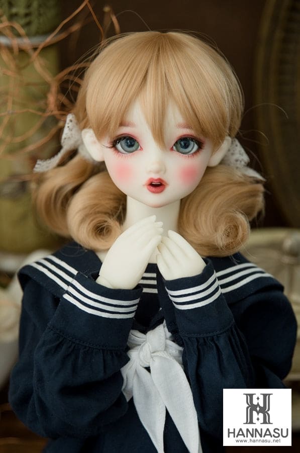 【HANNASU】HW-1131 娃用假髮 多尺寸 預購 / BJD 6分 4分 3分 DD MDD AngelPhilia AZONE