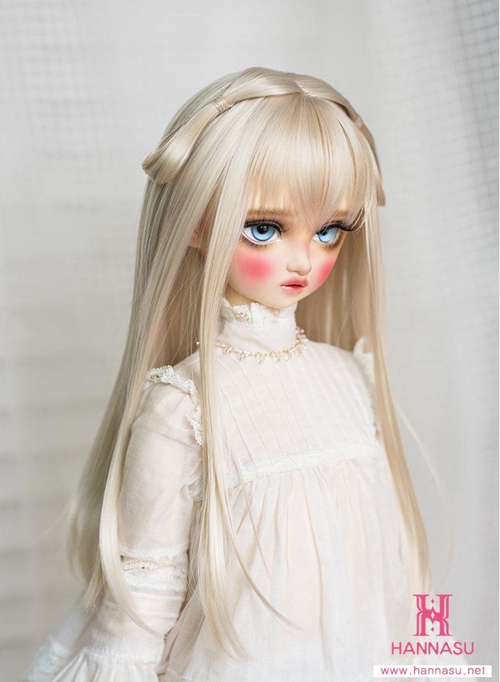 【HANNASU】HW-1132 娃用假髮 多色 / 6~7吋 BJD YoSD Angel Philia 1/6 - 紀物書館+JiWu Bookstore