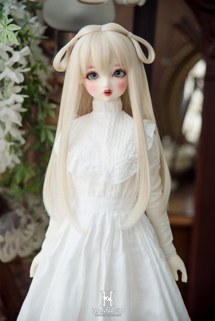 【HANNASU】HW-1132 娃用假髮 多色 / 7~8吋 BJD AZO2 iMda3.0 1/4 - 紀物書館+JiWu Bookstore