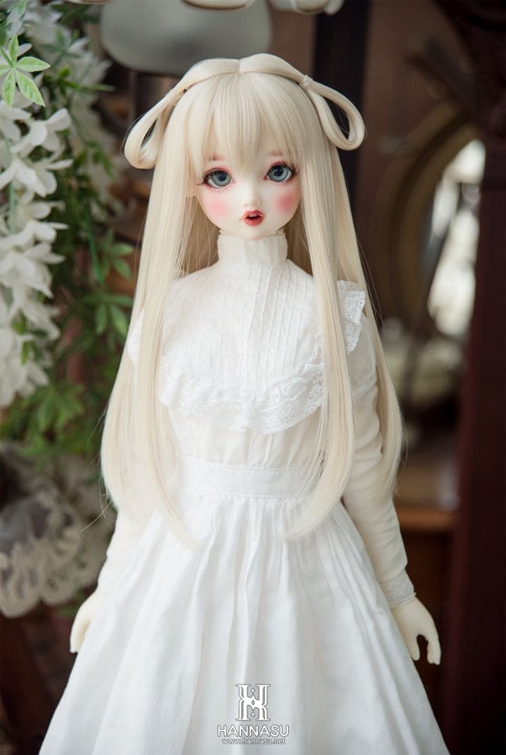 【HANNASU】HW-1132 娃用假髮 多色 / 6~7吋 BJD YoSD Angel Philia 1/6 - 紀物書館+JiWu Bookstore