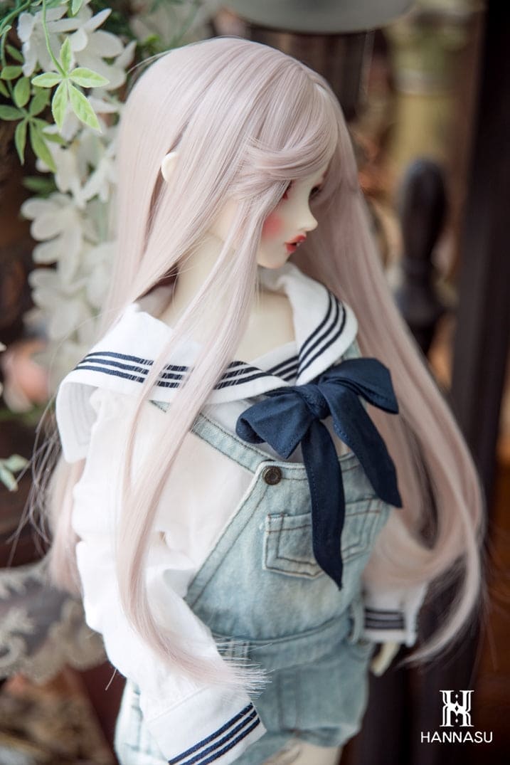 【HANNASU】 HW-1133 娃用假髮 多色 / 8~9吋 BJD DD 1/3 MDD - 紀物書館+JiWu Bookstore