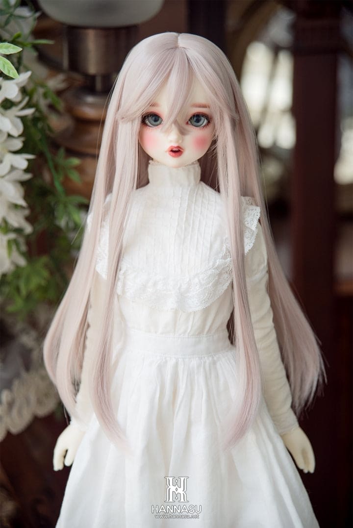 【HANNASU】 HW-1133 娃用假髮 多色 / 8~9吋 BJD DD 1/3 MDD - 紀物書館+JiWu Bookstore