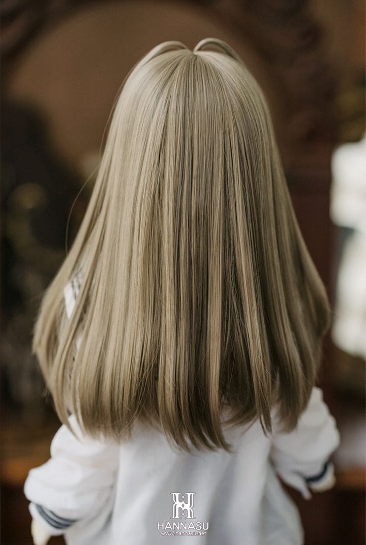 【HANNASU】 HW-1136 娃用假髮 多色 / 8~9吋 BJD DD 1/3 MDD - 紀物書館+JiWu Bookstore