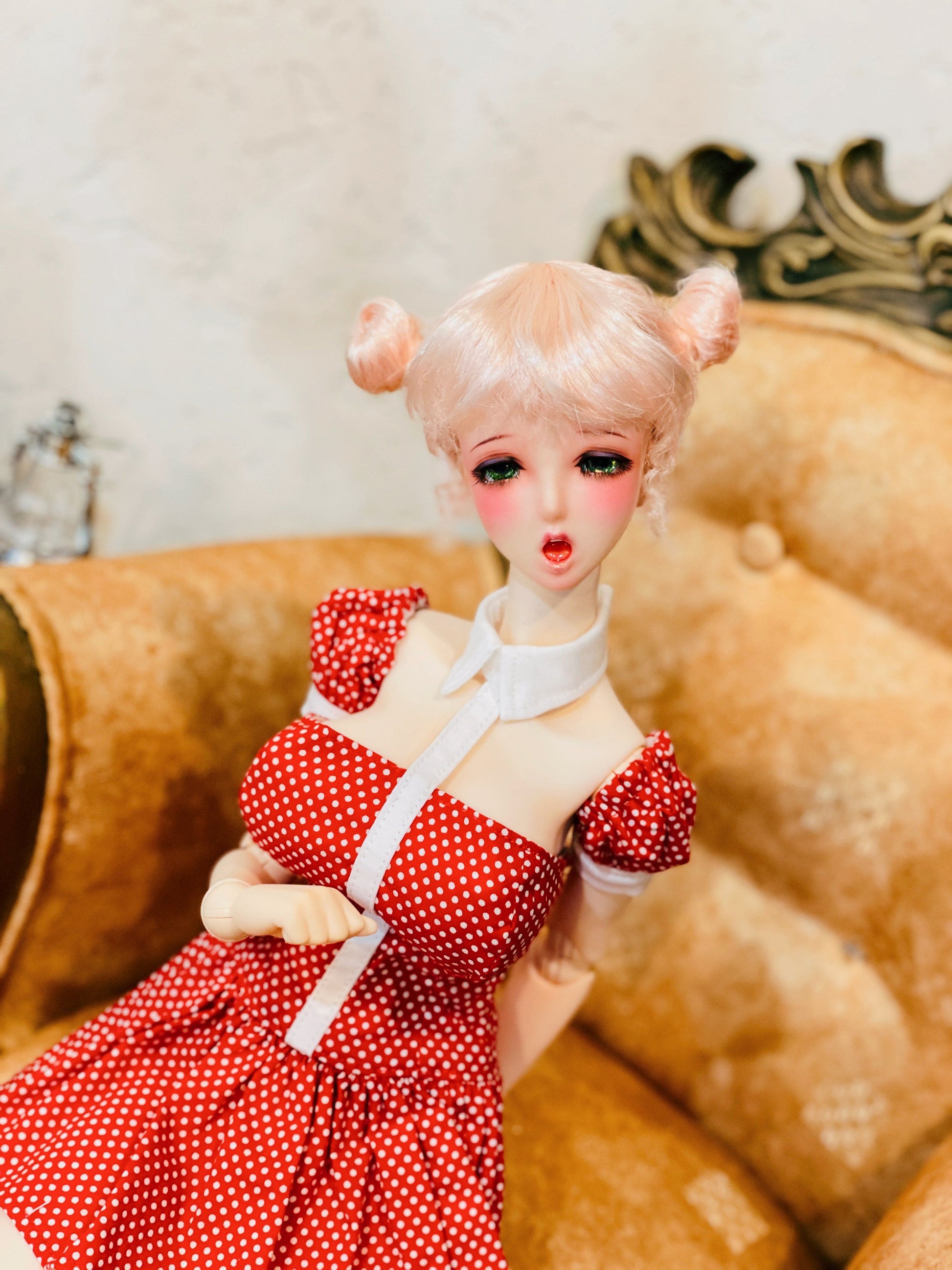 【Fatiao Doll Shop】FWF-466 娃用假髮 多色 / 6-7吋 BJD 6分 iMda2.6 - 紀物書館+JiWu Bookstore