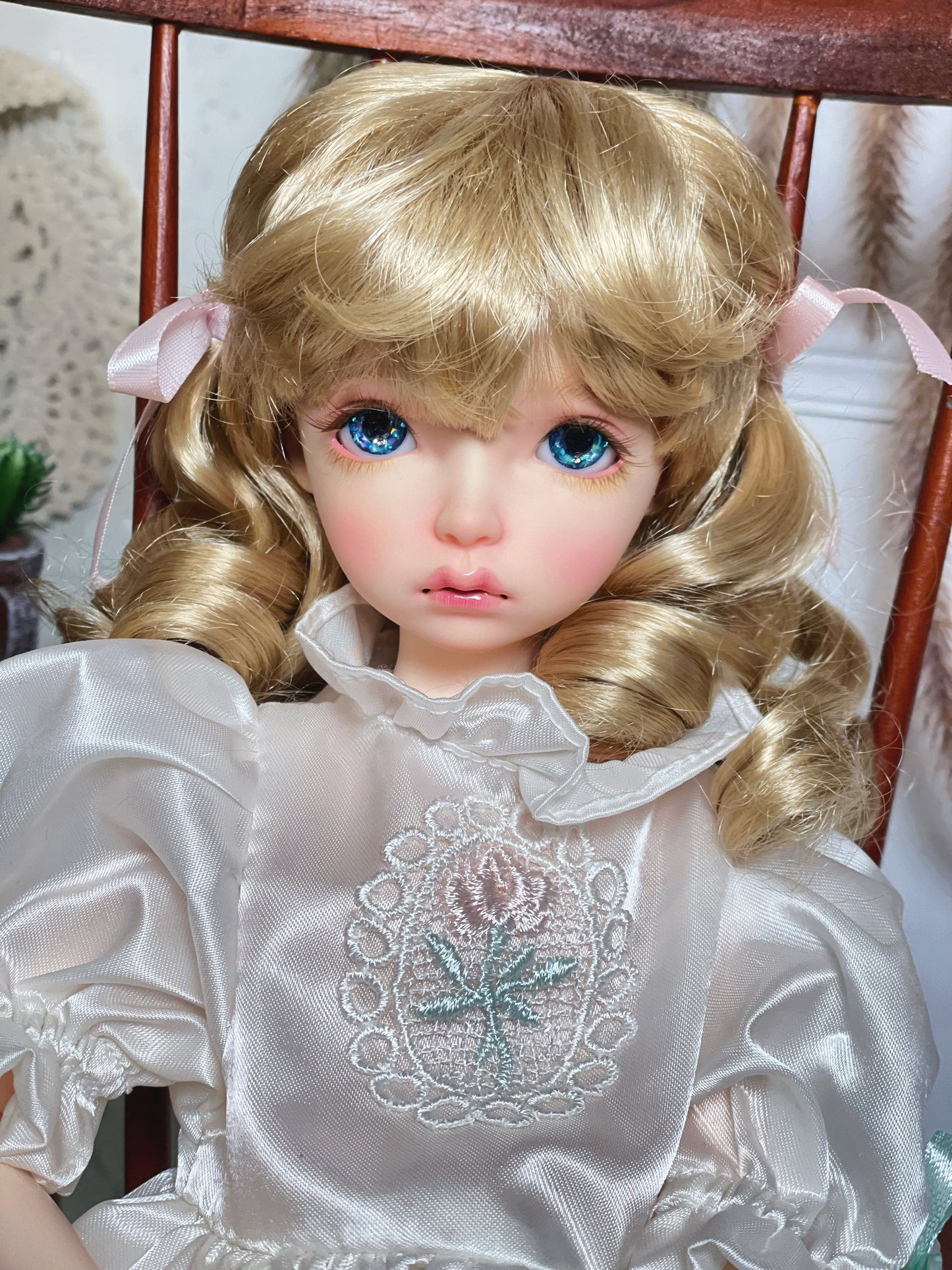 【Dear My Lady】半樹脂閃眼 海洋寶藏 深黑瞳 閃鑽 / 14mm BJD 3分 4分 6分 iMdaDoll AngelPhilia