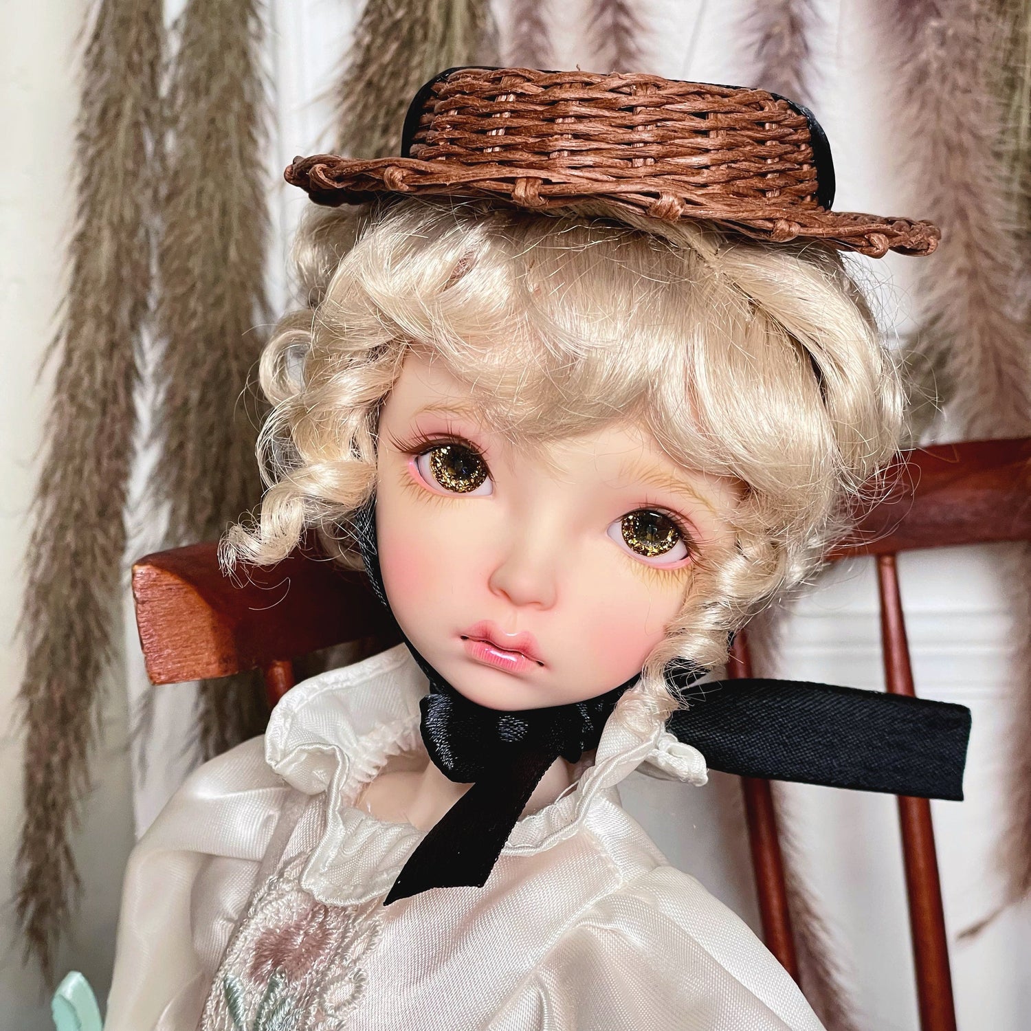 【Dear My Lady】半樹脂閃眼 金色香檳 霧銀瞳 / 14mm BJD 3分 4分 6分 iMdaDoll AngelPhilia - 紀物書館+JiWu Bookstore