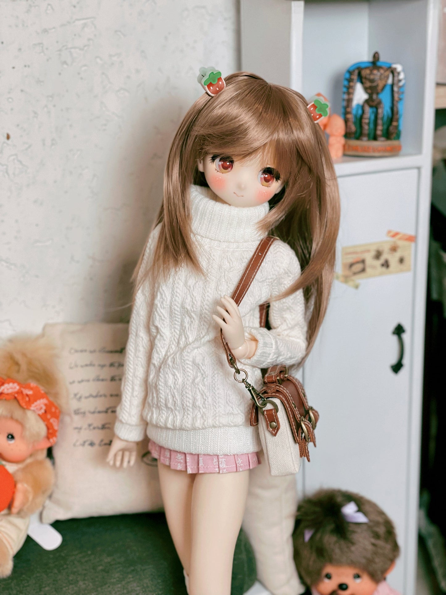 【紀物】鯊魚夾 草莓 / BJD 3分 4分 Azone MDD DD AZO2 AngelPhilia