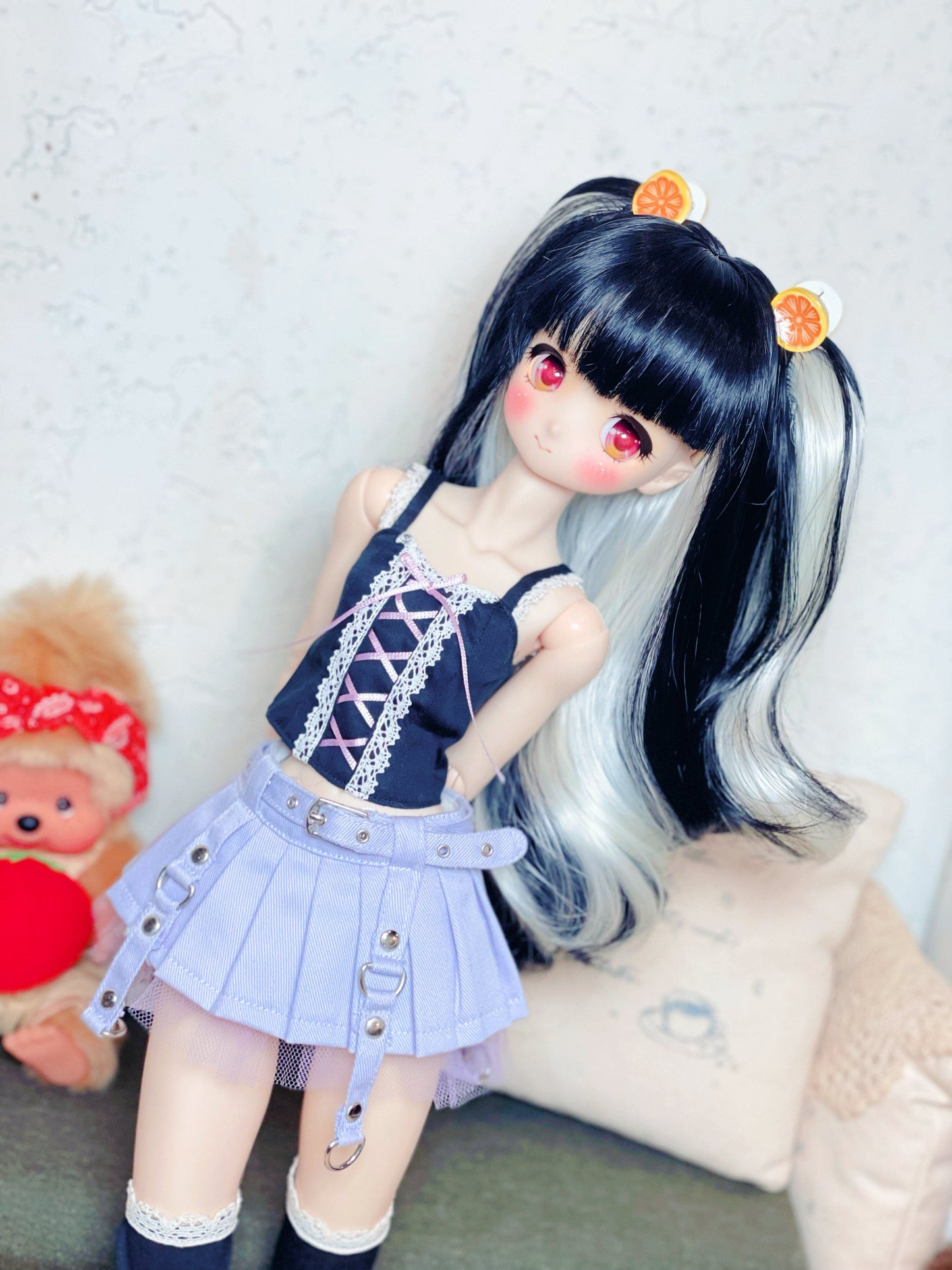 【紀物】鯊魚夾 柳橙 / BJD 3分 4分 Azone MDD DD AZO2 AngelPhilia