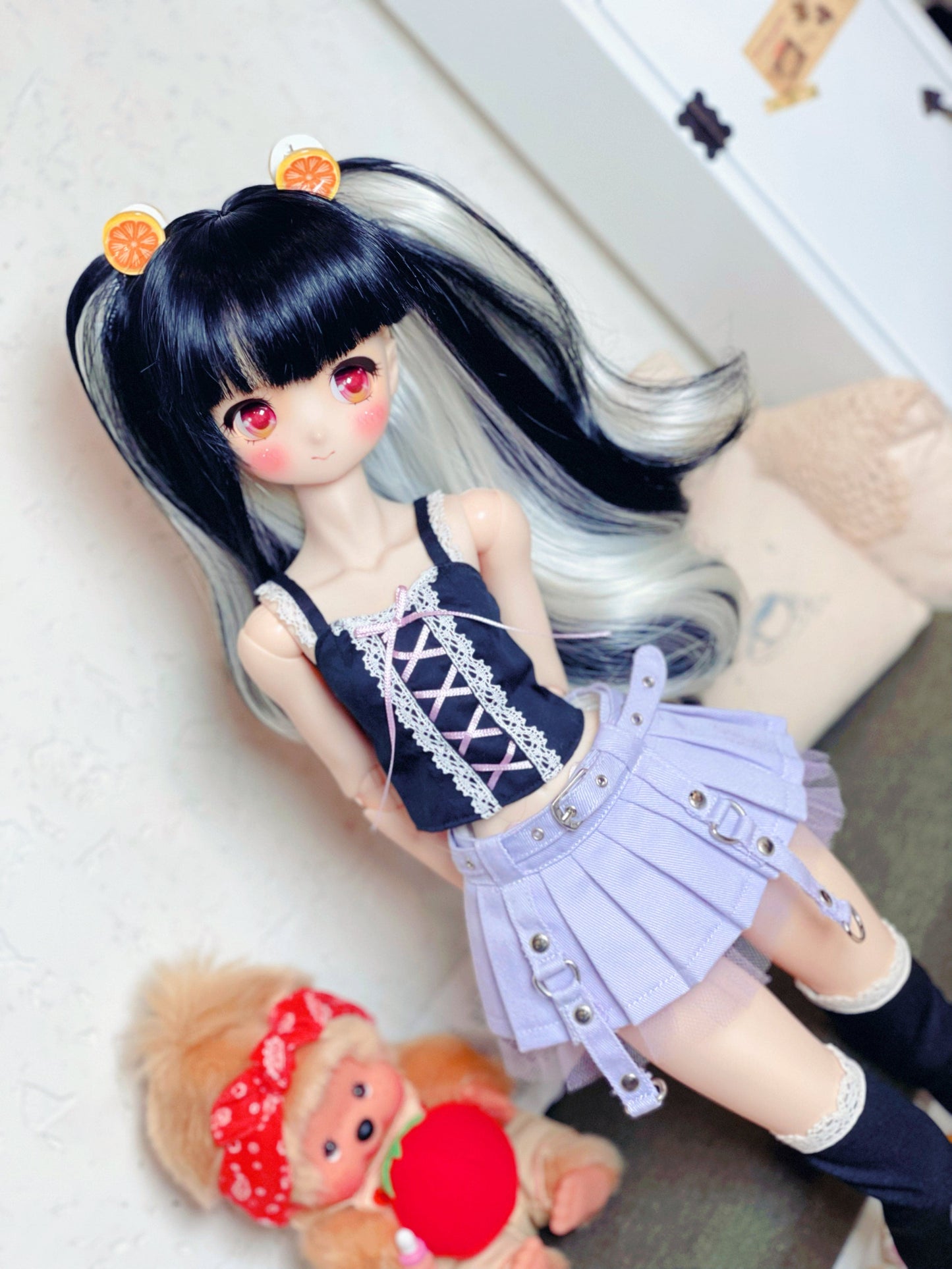 【紀物】鯊魚夾 柳橙 / BJD 3分 4分 Azone MDD DD AZO2 AngelPhilia