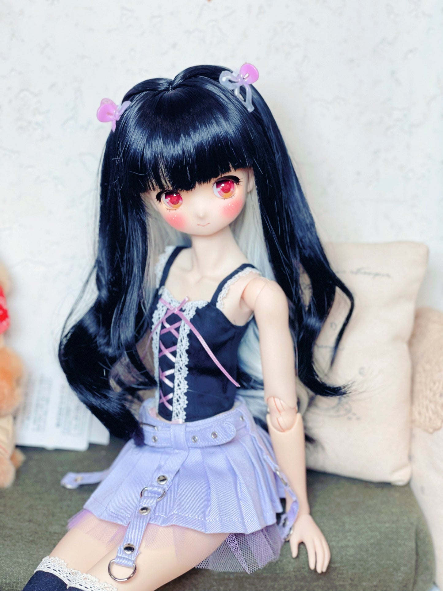 【紀物】鯊魚夾 蝴蝶結 兩入組 / BJD 3分 4分 Azone MDD DD AZO2 AngelPhilia