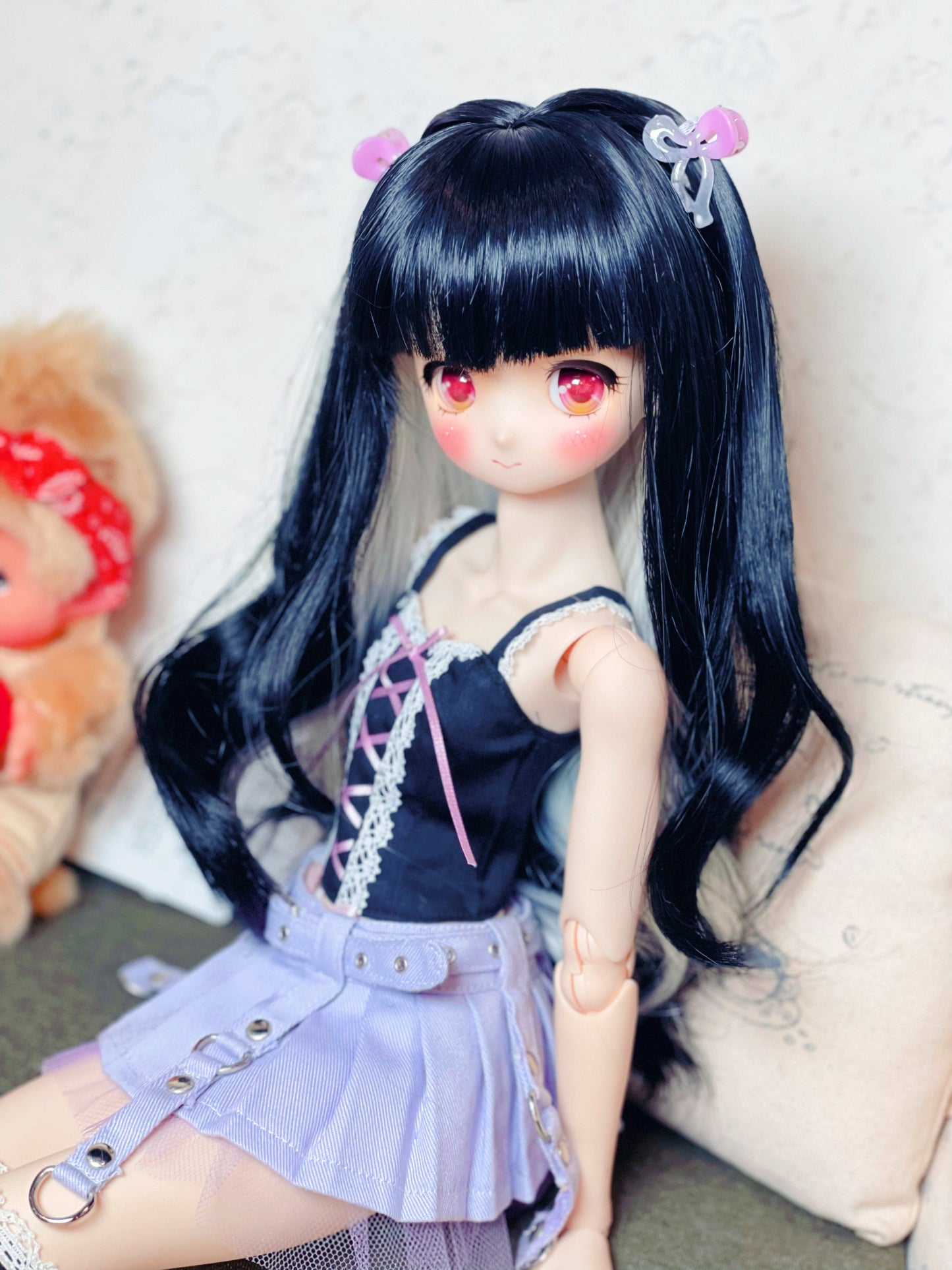 【紀物】鯊魚夾 蝴蝶結 兩入組 / BJD 3分 4分 Azone MDD DD AZO2 AngelPhilia