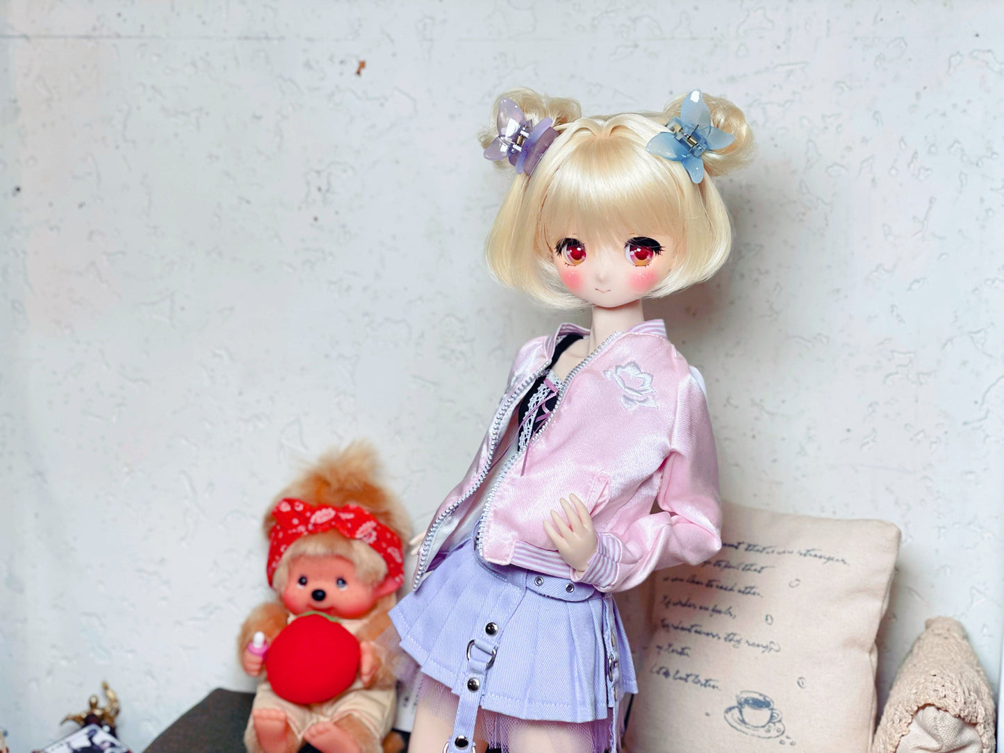 【紀物】鯊魚夾 蝴蝶 大 / BJD 3分 4分 Azone MDD DD AZO2 AngelPhilia