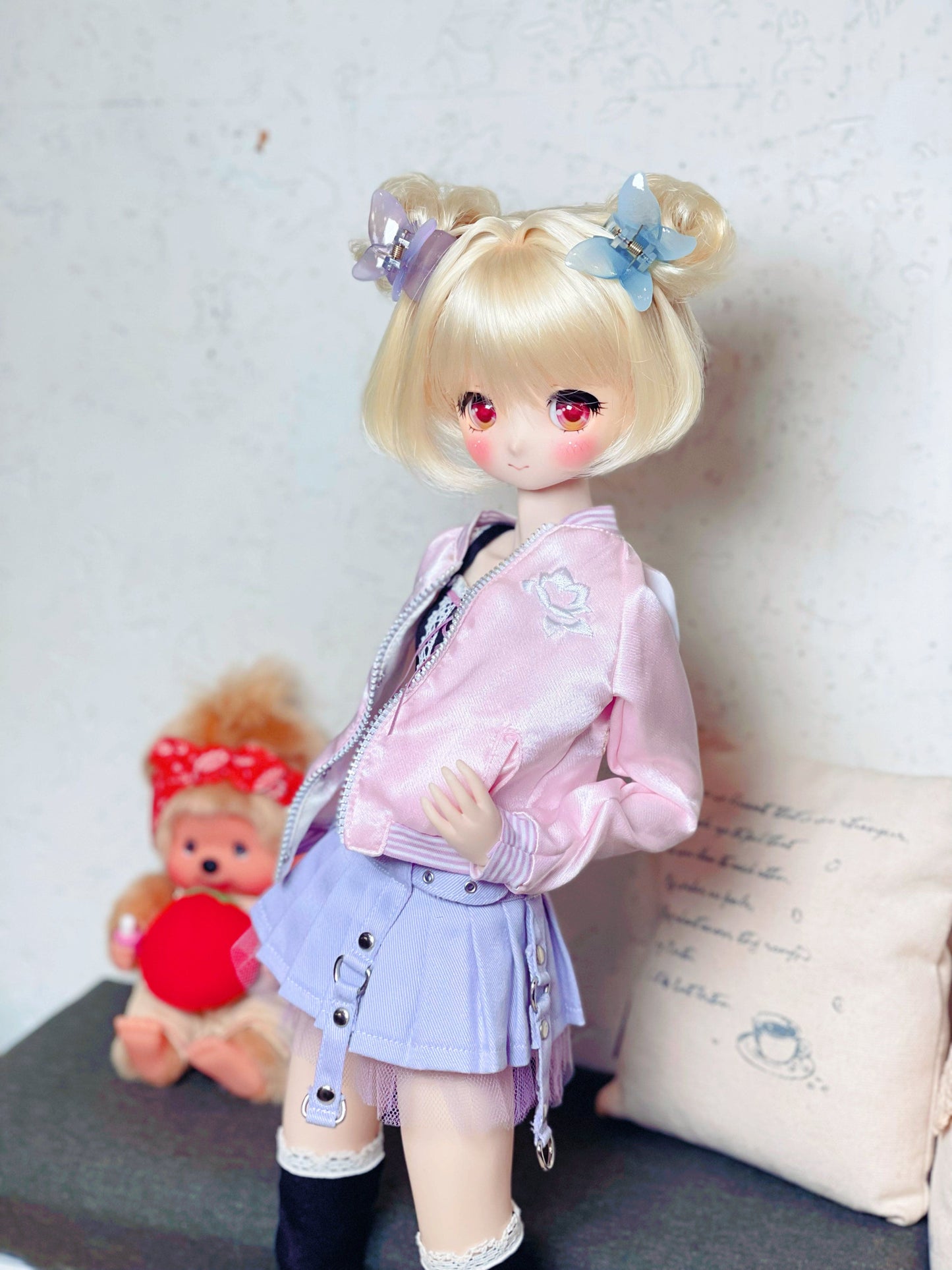 【紀物】鯊魚夾 蝴蝶 大 / BJD 3分 4分 Azone MDD DD AZO2 AngelPhilia