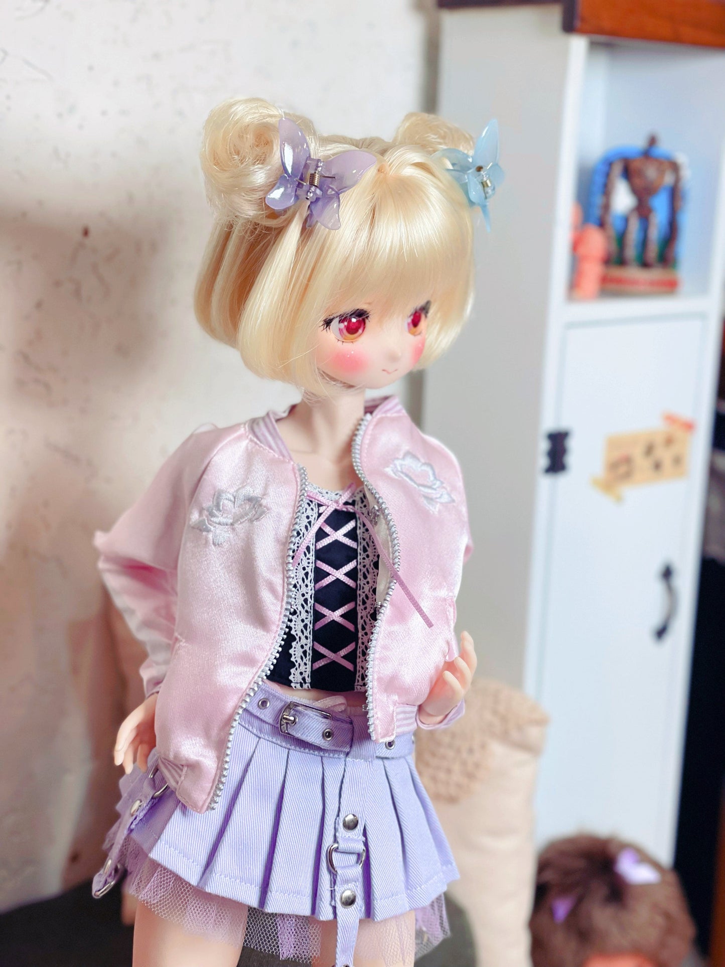 【紀物】鯊魚夾 蝴蝶 大 / BJD 3分 4分 Azone MDD DD AZO2 AngelPhilia