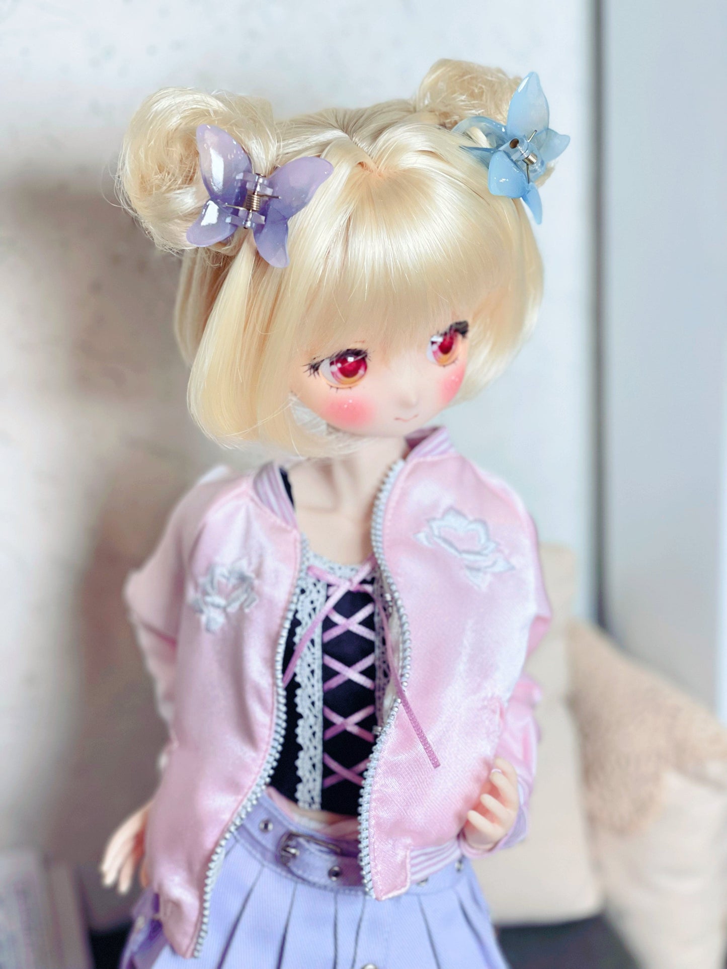 【紀物】鯊魚夾 蝴蝶 大 / BJD 3分 4分 Azone MDD DD AZO2 AngelPhilia