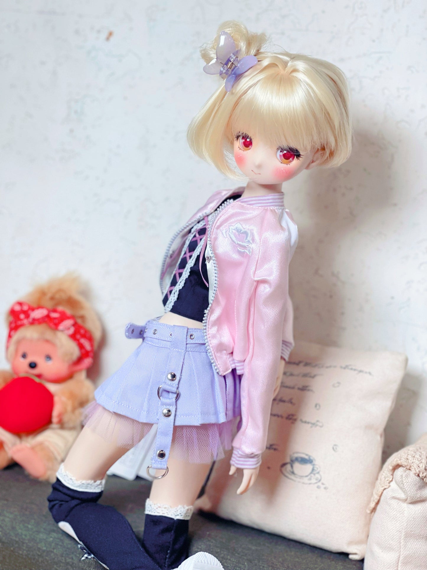 【紀物】鯊魚夾 蝴蝶 大 / BJD 3分 4分 Azone MDD DD AZO2 AngelPhilia