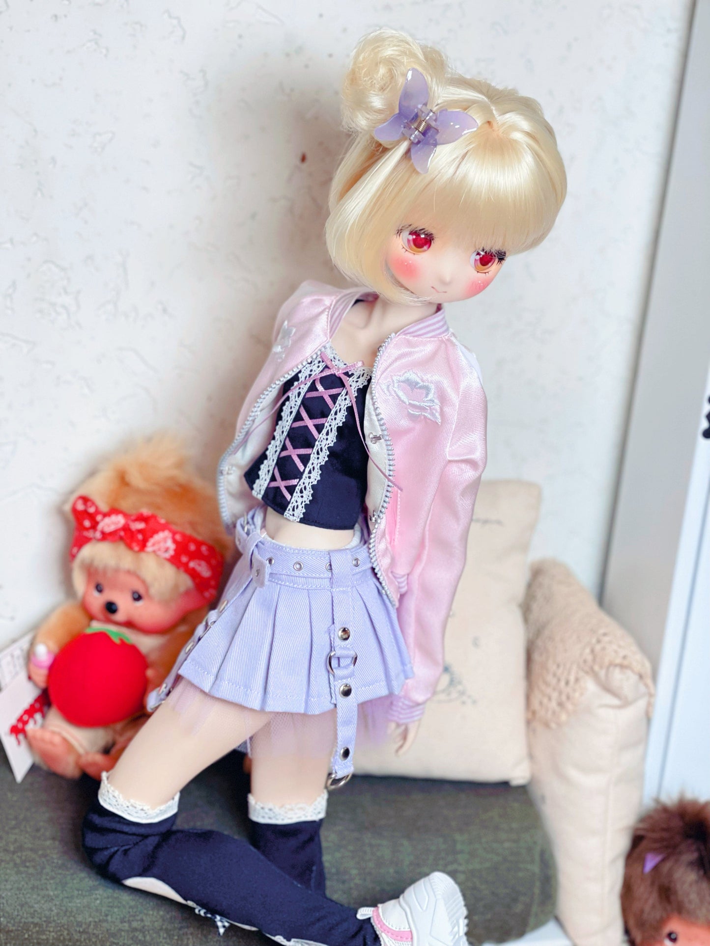 【紀物】鯊魚夾 蝴蝶 大 / BJD 3分 4分 Azone MDD DD AZO2 AngelPhilia