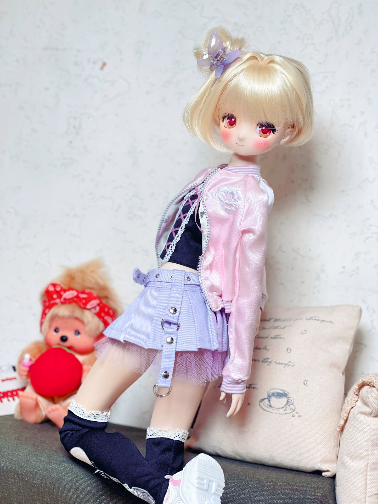 【紀物】鯊魚夾 蝴蝶 大 / BJD 3分 4分 Azone MDD DD AZO2 AngelPhilia