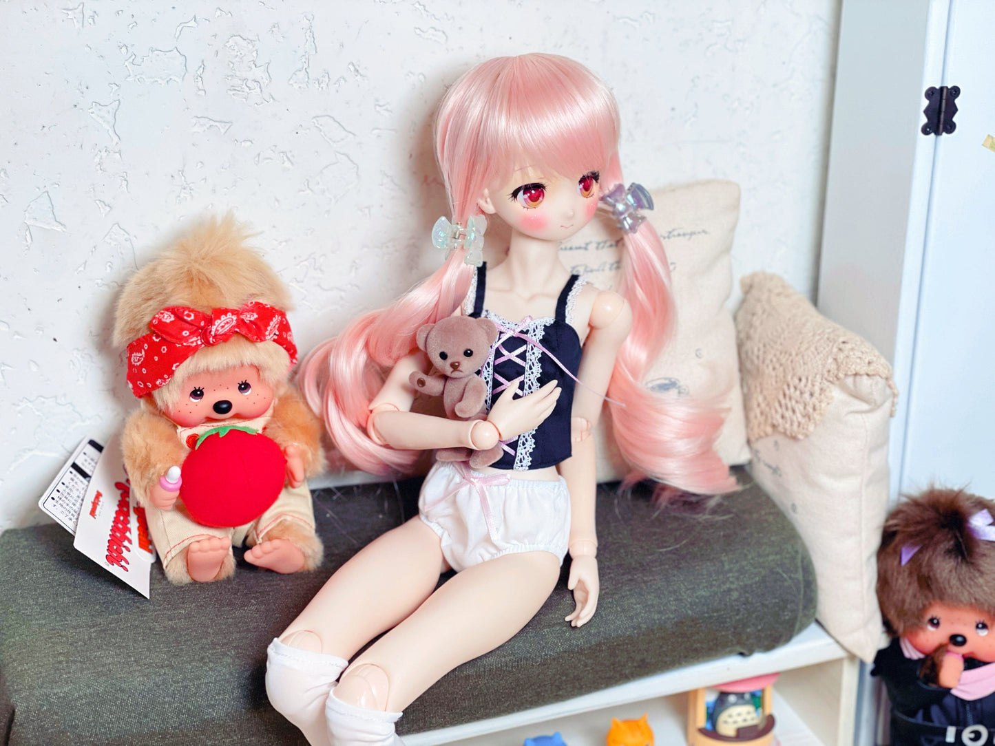 【紀物】鯊魚夾 蝴蝶結 透閃 / BJD 3分 4分 Azone MDD DD AZO2 AngelPhilia