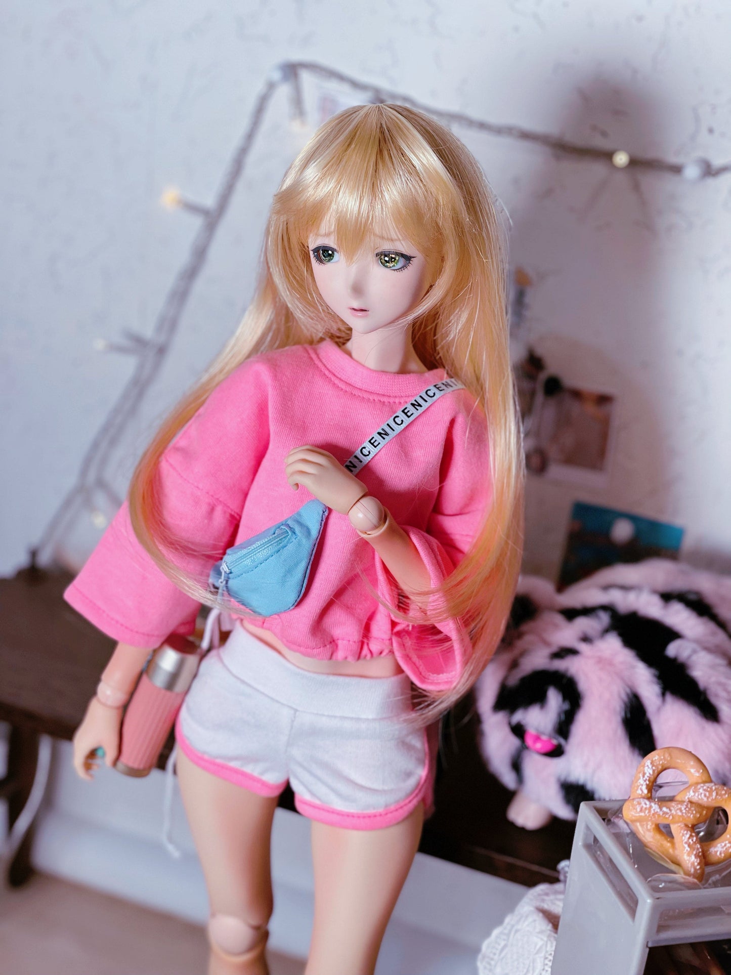 【Dollce】Natural Long 娃用假髮 多色 / 7吋 BJD 4分 6分 iMda AngelPhilia