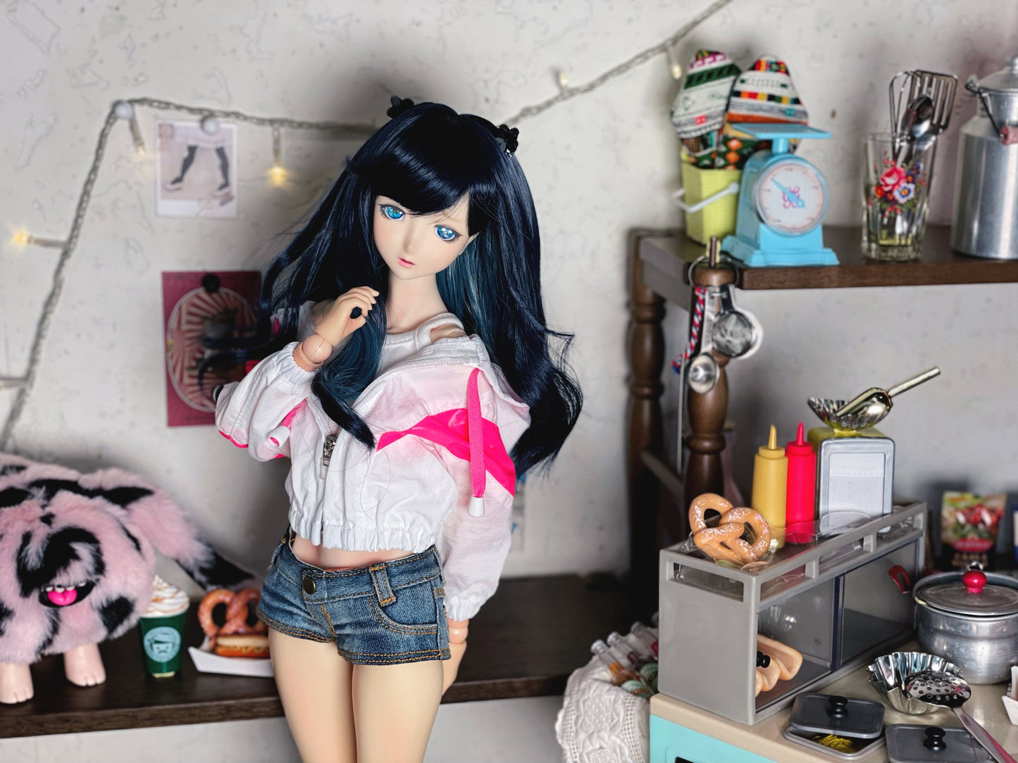 【Dollce】Half Twin 娃用假髮 多色 / 7吋 BJD 4分 6分 AngelPhilia