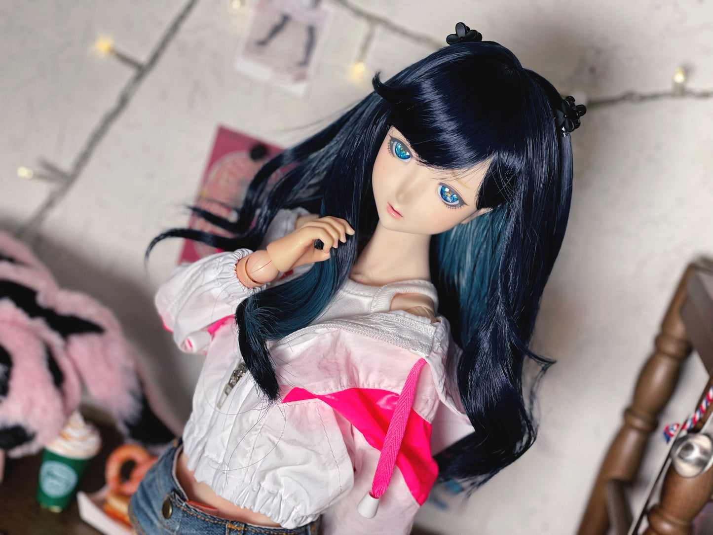 【Dear My Lady】半樹脂閃眼 海洋寶藏 香檳星 / 14mm BJD 3分 4分 6分 iMdaDoll AngelPhilia