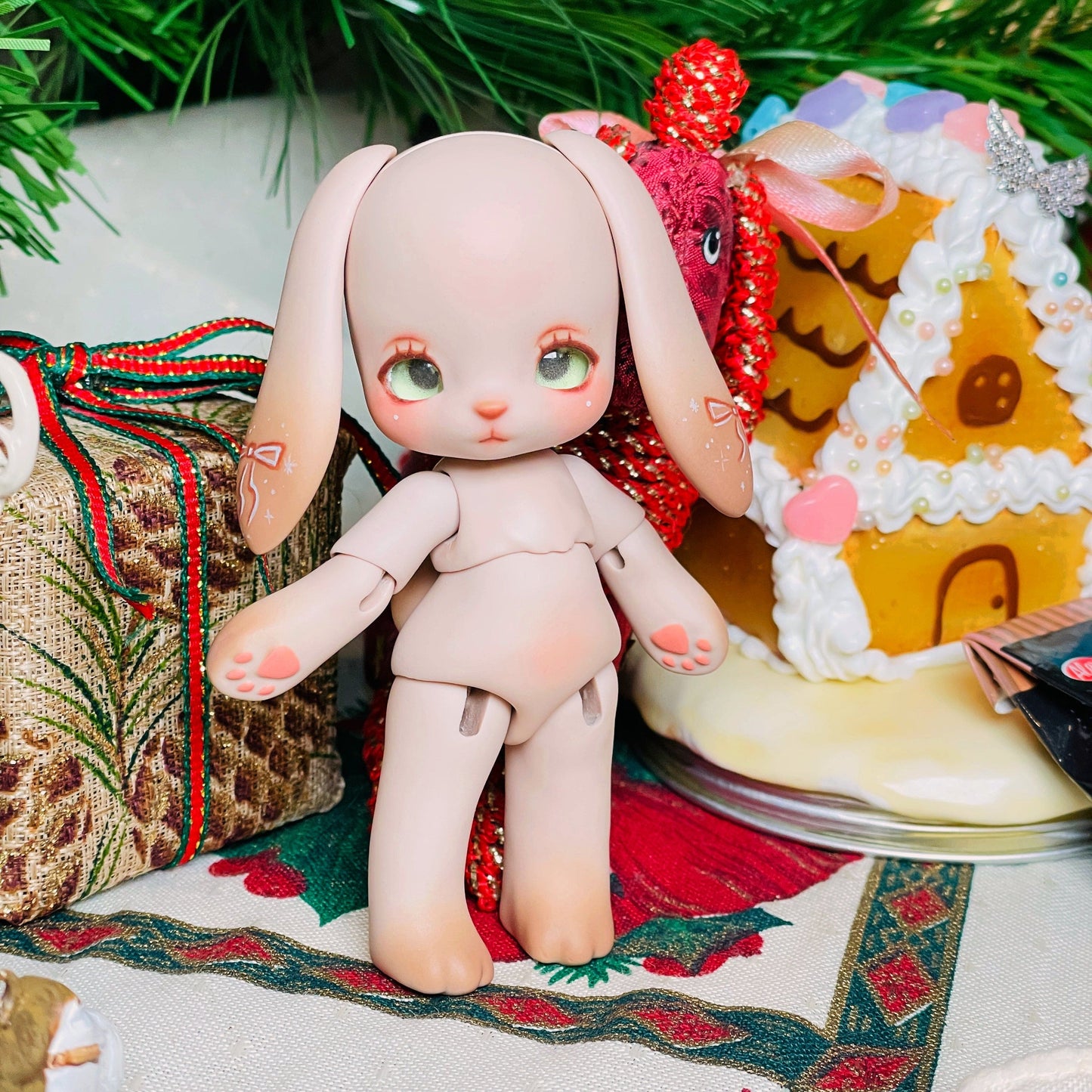 【GEPPETO FRIENDS】gfDolls KKuming Bunny 淺褐肌 BJD 版 / 現貨 - 紀物書館+JiWu Bookstore